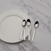 Dining Fitz and Floyd View All | Everyday Bistro Band Set Of 4 Coffee Spoons