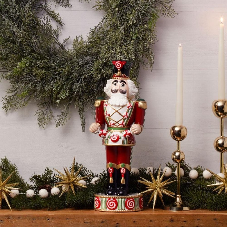 Figurines Fitz and Floyd Nutcracker | Holiday Nutcracker Sugar Plum Prince, 16.5 In