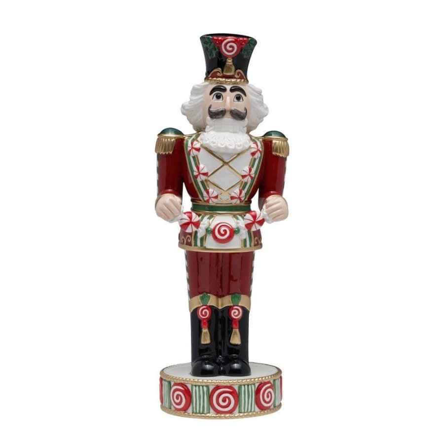 Figurines Fitz and Floyd Nutcracker | Holiday Nutcracker Sugar Plum Prince, 16.5 In