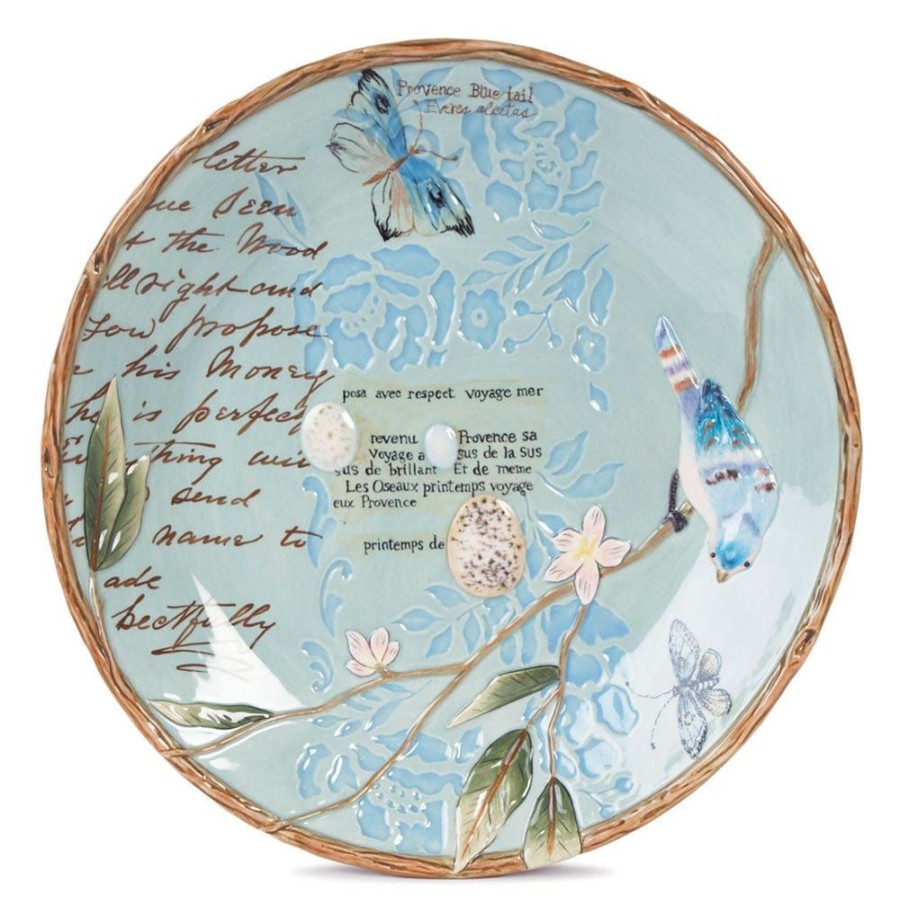 Serveware Fitz and Floyd Platters | Toulouse Round Platter, 13 In