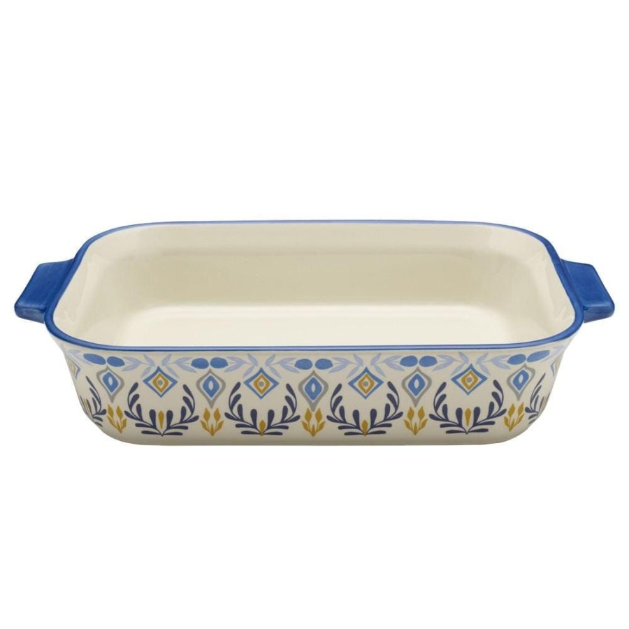 Serveware Fitz and Floyd Specialty | Madeline Large Baker, 15.25 In