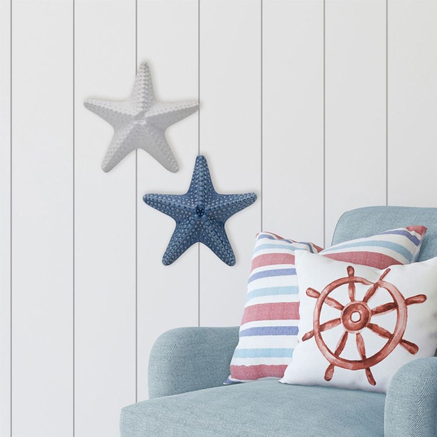 Figurines Fitz and Floyd Coastal | Coastal Home Blue Starfish Decor Figurine, 8.25 In