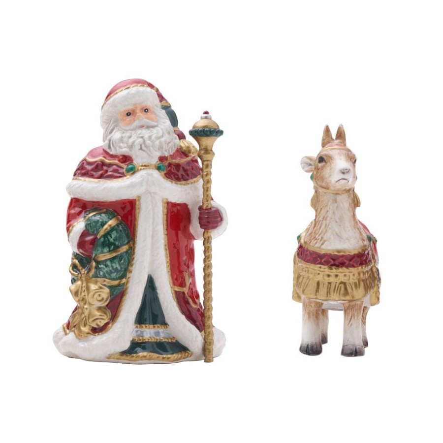 Serveware Fitz and Floyd Salt And Pepper Sets | Noel Holiday Salt And Pepper