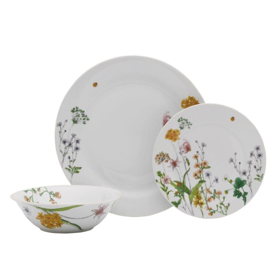 Dining Fitz and Floyd Dinnerware Sets | Emerson 24 Piece Dinnerware Set, Service For 8