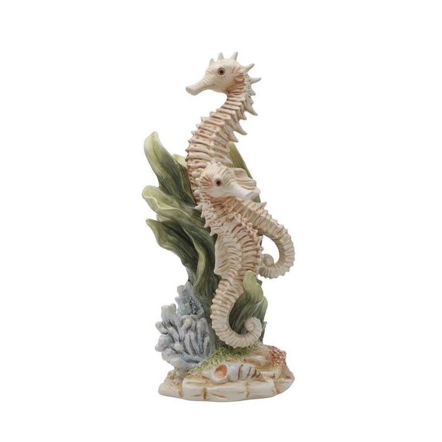 Figurines Fitz and Floyd Coastal | Coastal Home Seahorse Figurine 13.75 In