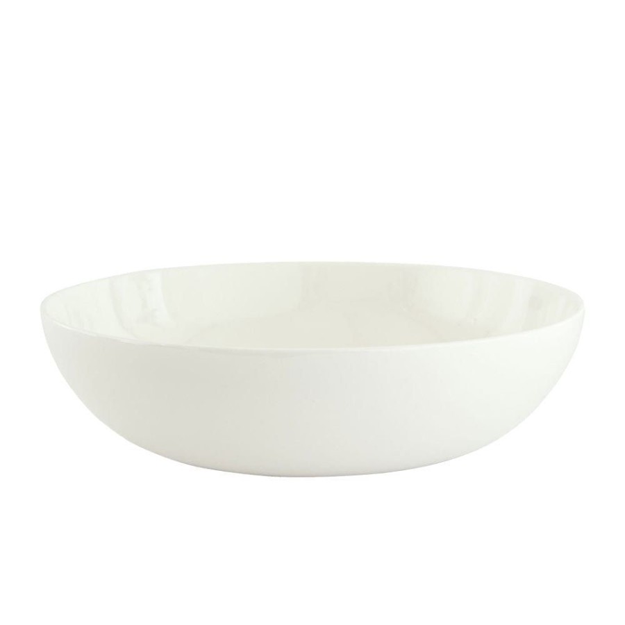 Serveware Fitz and Floyd Serving Bowls | Nevaeh White Vegetable Serving Bowl