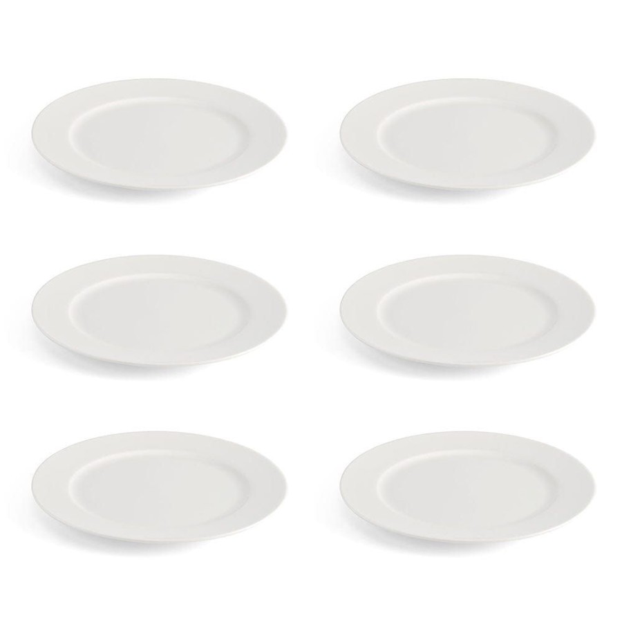 Dining Fitz and Floyd Salad Plates | Sawyer Grand Rim Set Of 6 Salad Plates