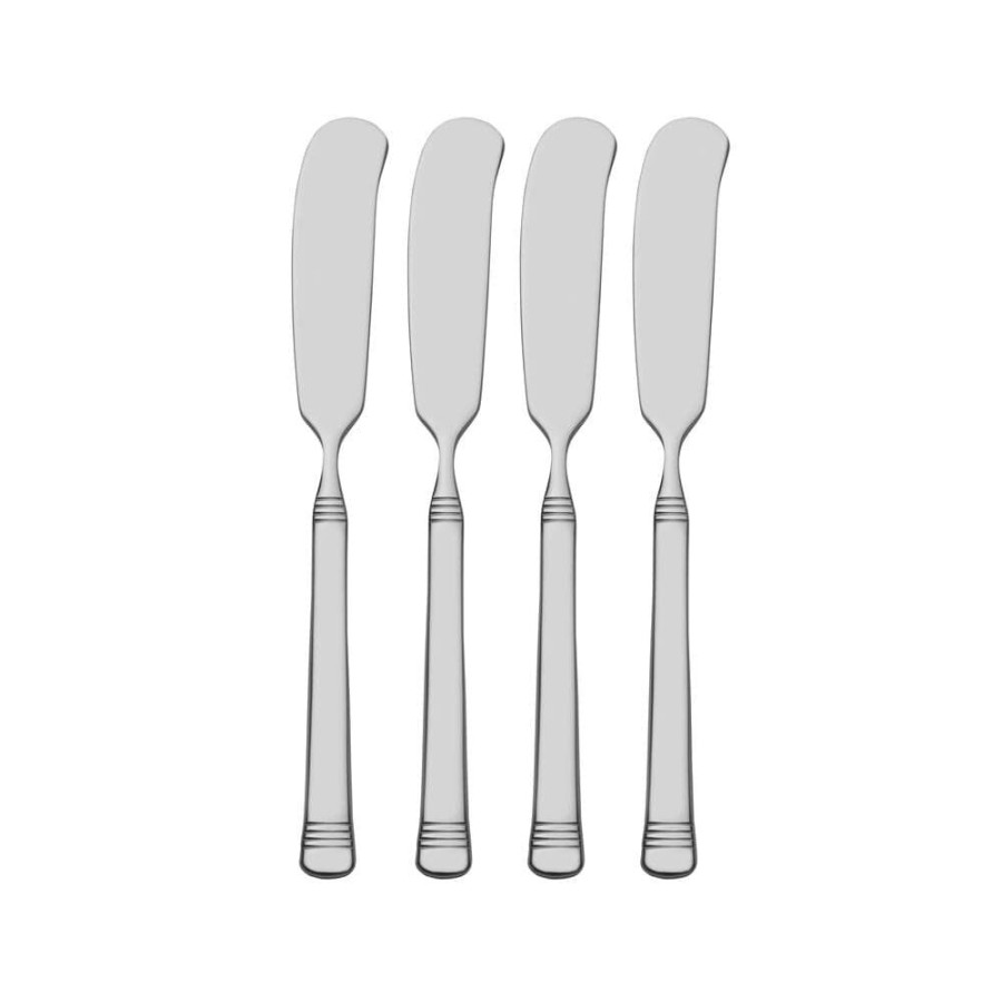 Dining Fitz and Floyd View All | Everyday Bistro Band Set Of 4 Spreaders