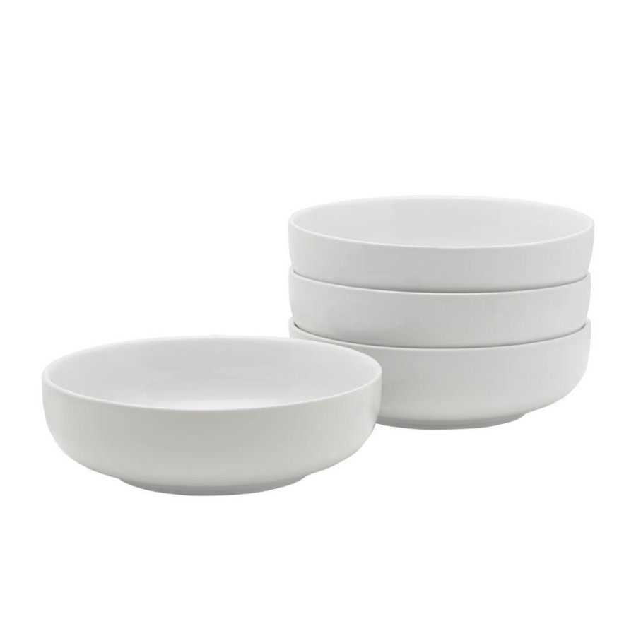 Dining Fitz and Floyd Individual Bowls | Everyday White® Set Of 4 Pasta Bowls