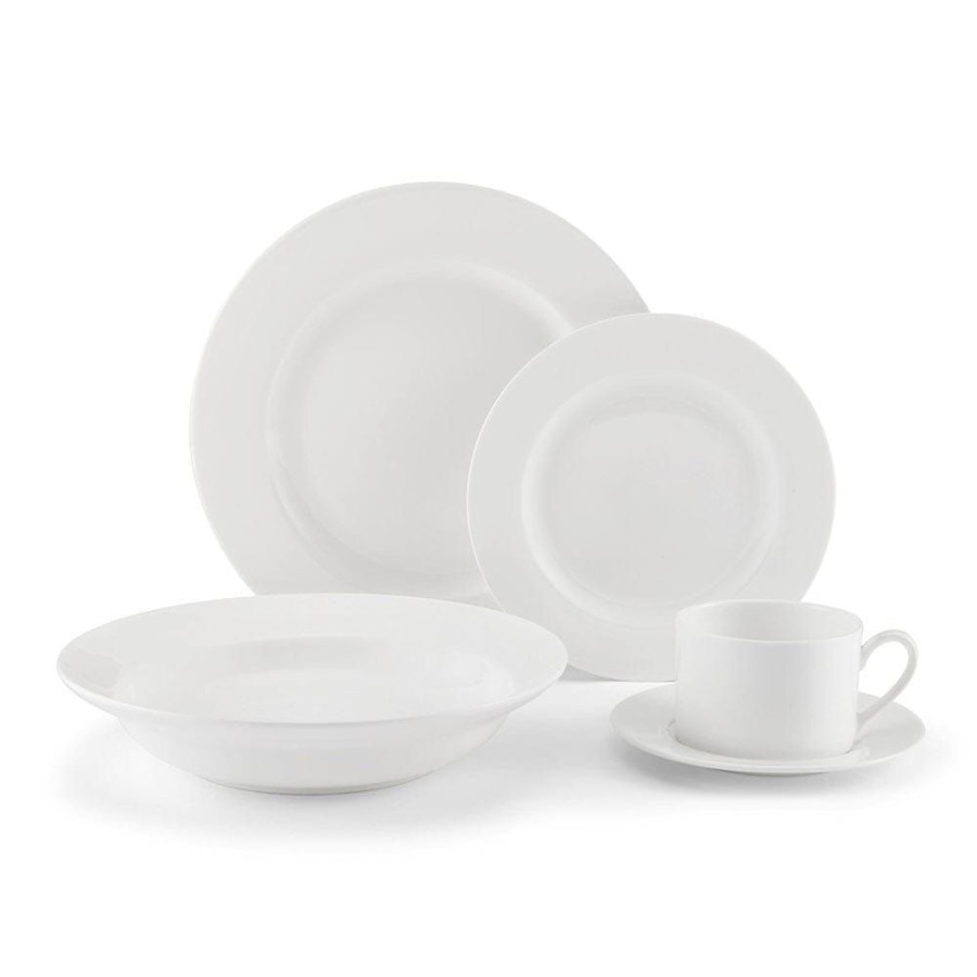 Dining Fitz and Floyd Dinnerware Sets | Sawyer Rim 5 Piece Place Setting